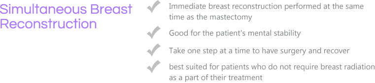 Simultaneous Breast Reconstruction